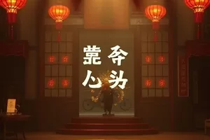《橡木门牌号 7》海报：老楼走廊里斑驳的木质门牌