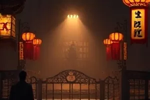 《半盏灯》海报：书桌角落半盏暖黄的台灯