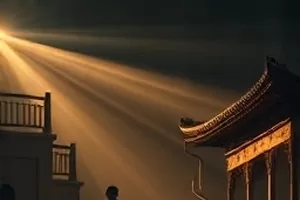 《晨跑者日志》海报：清晨河堤上跑步者的背影