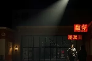 《溪谷二十四节气》海报：溪谷晨雾中的岩石与流水